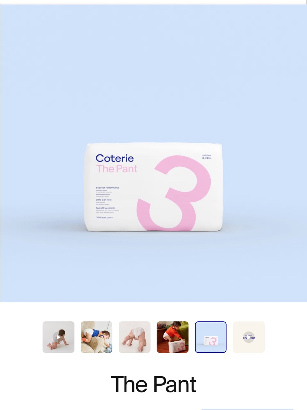 Coterie The Pant size 3 - Picture 3 of 13